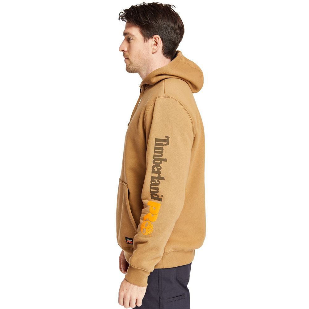 Moletom Masculino - Timberland Pro® Hood Honcho Pullover Hoodie - XVWTJ1903 - Marrom